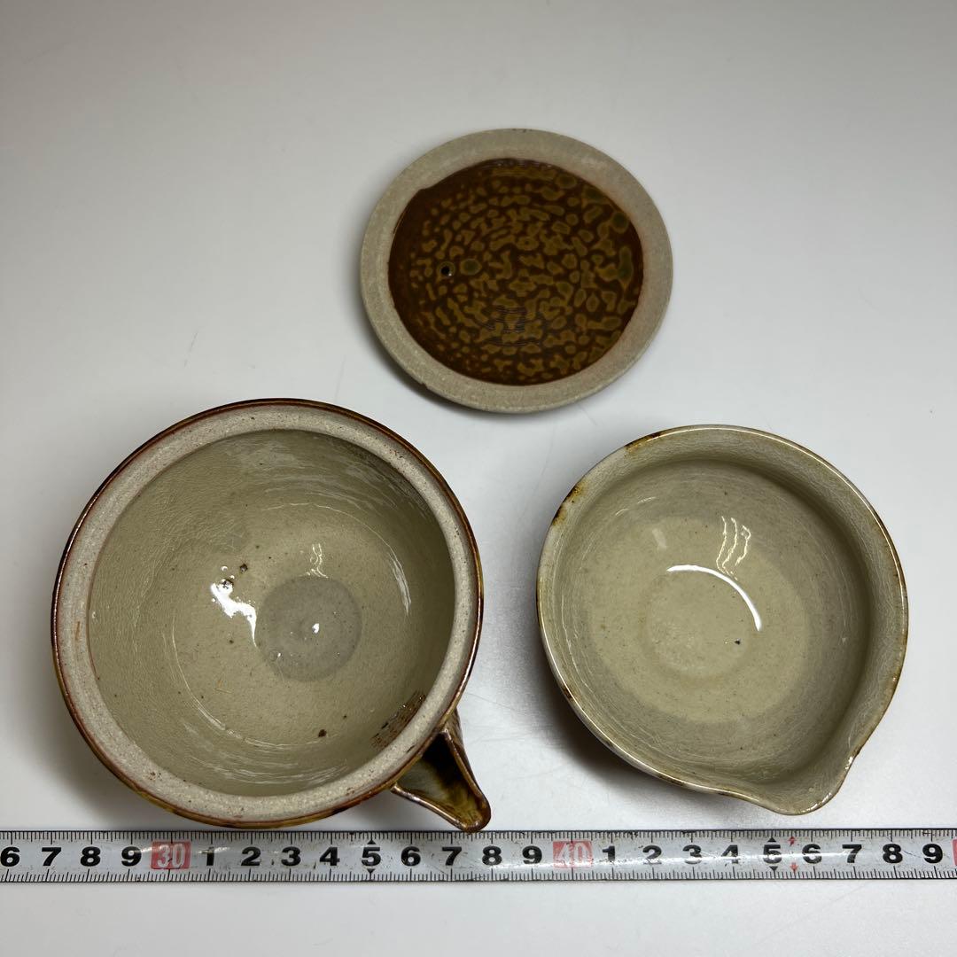 十二代　高取八仙　煎茶器揃　共箱　東Y7-0821①タサオ