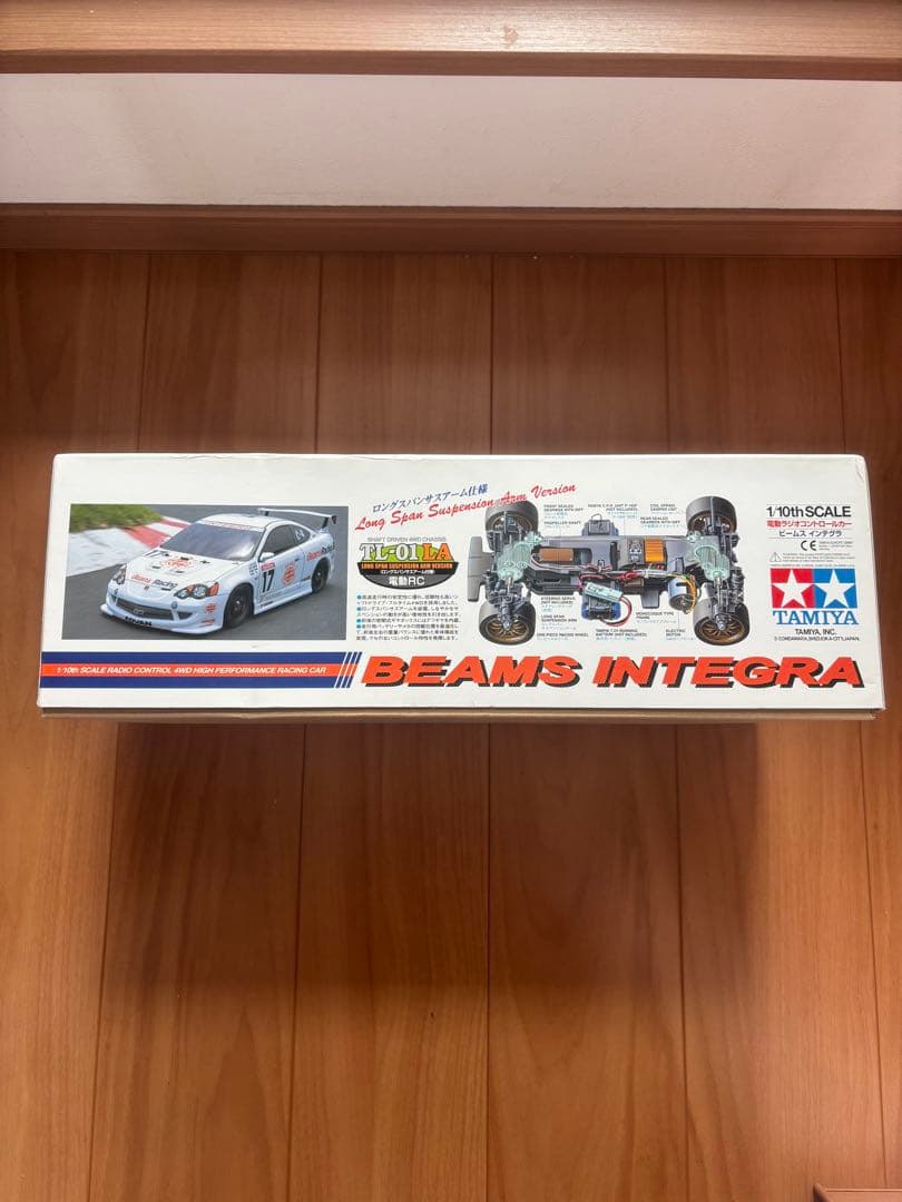 TAMIYA BEAMS INTEGRA 1/10スケール