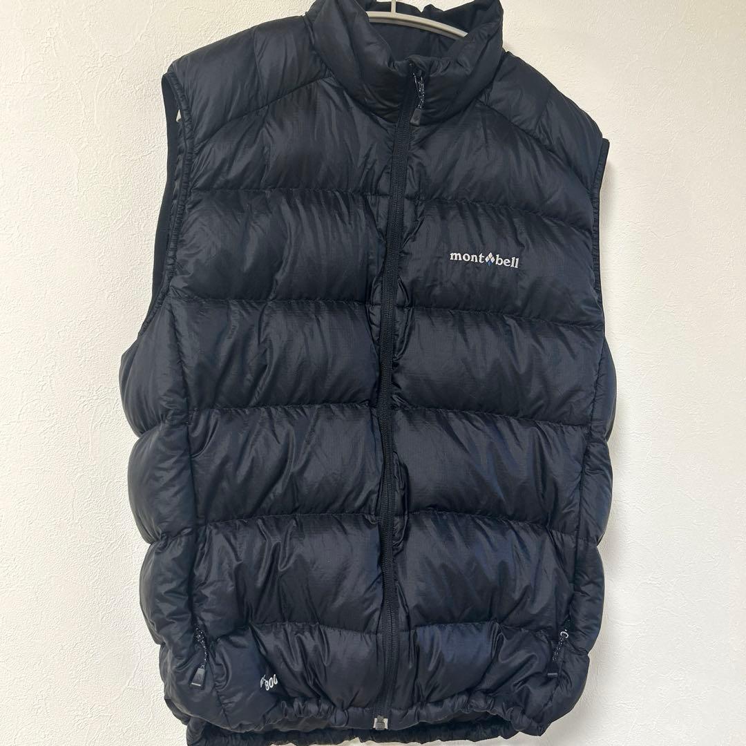 美品 mont-bell ライトアルパインベスト　ブラック　L