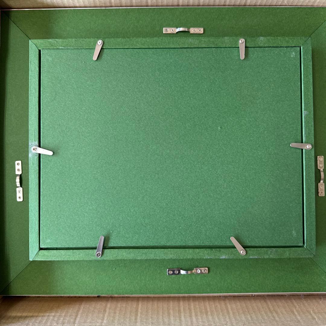 油絵　SMサイズ　早川佑市画　赤富士