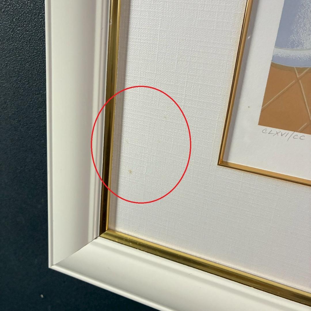 トーマス・マックナイト「ヴィラデルマーレ」シルクスクリーン 直筆サイン入り