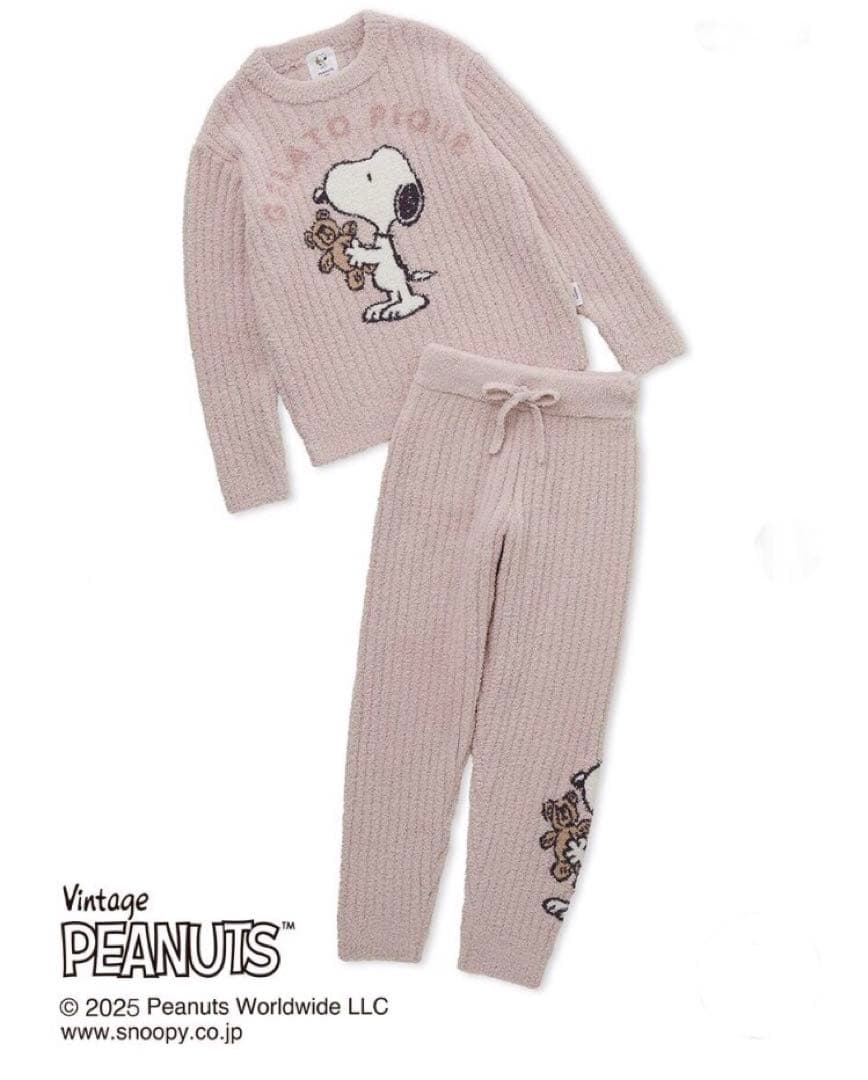 新品⭐︎ジェラピケ(ジュニア)　ジャガードプルオーバー&ロングパンツセット 130