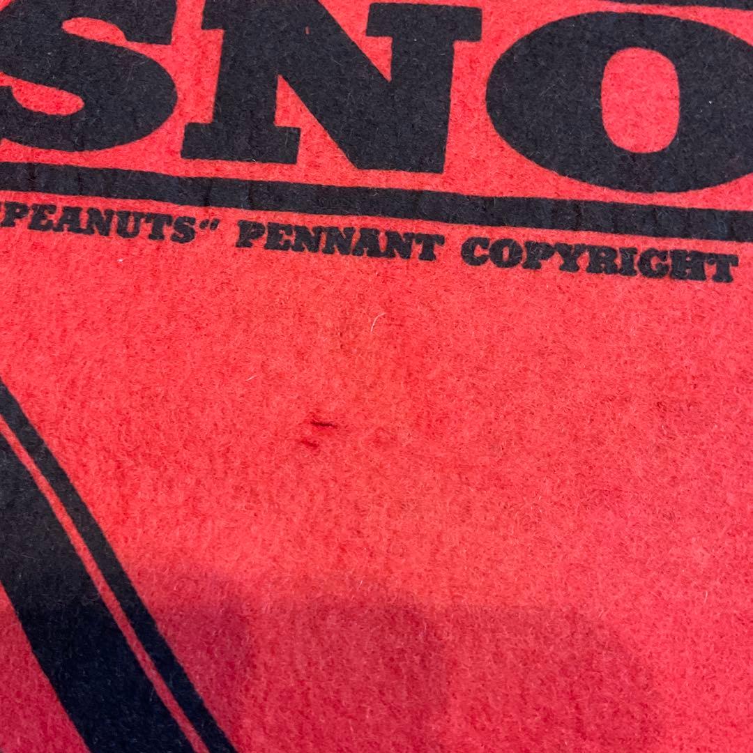 スヌーピー　レッドバロン　フェルト　ペナント　バナー　タペストリー　Snoopy