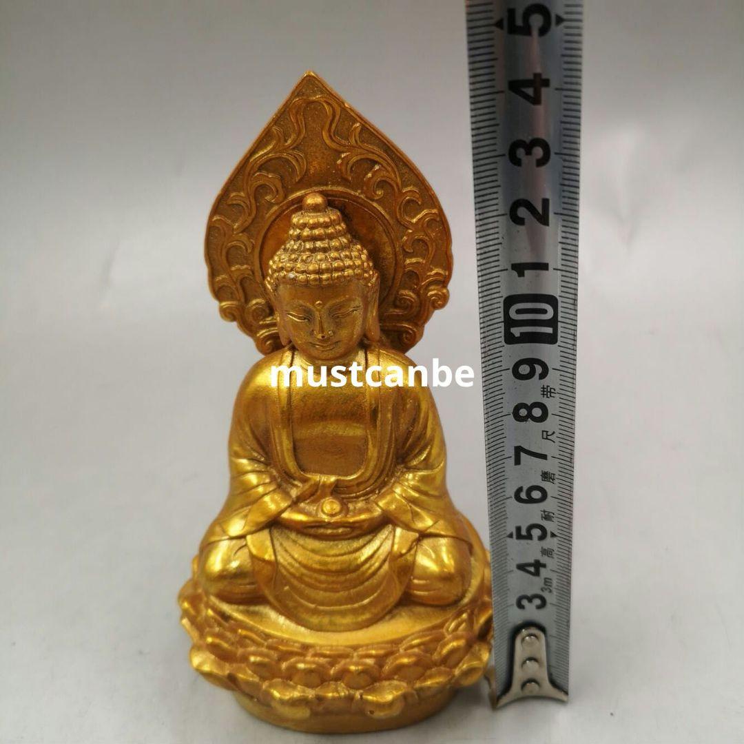 銅器 銅製品 薬師仏仏像座蓮仏 鎮宅 辟邪 開運風水 招財 置物 工芸品 装飾品