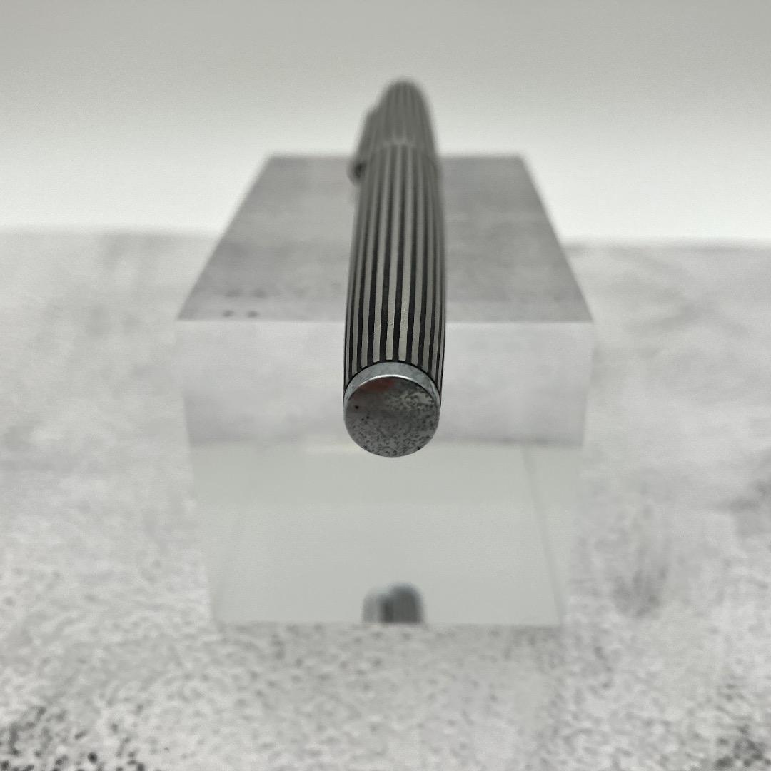 希少品 PILOT パイロット カスタムストライプ 万年筆 ペン先F