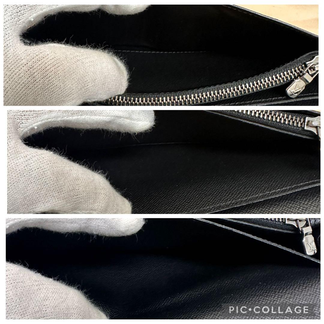 【使用わずか】ルイヴィトン長財布 モノグラム エクリプス ポルトフォイユ・ブラザ