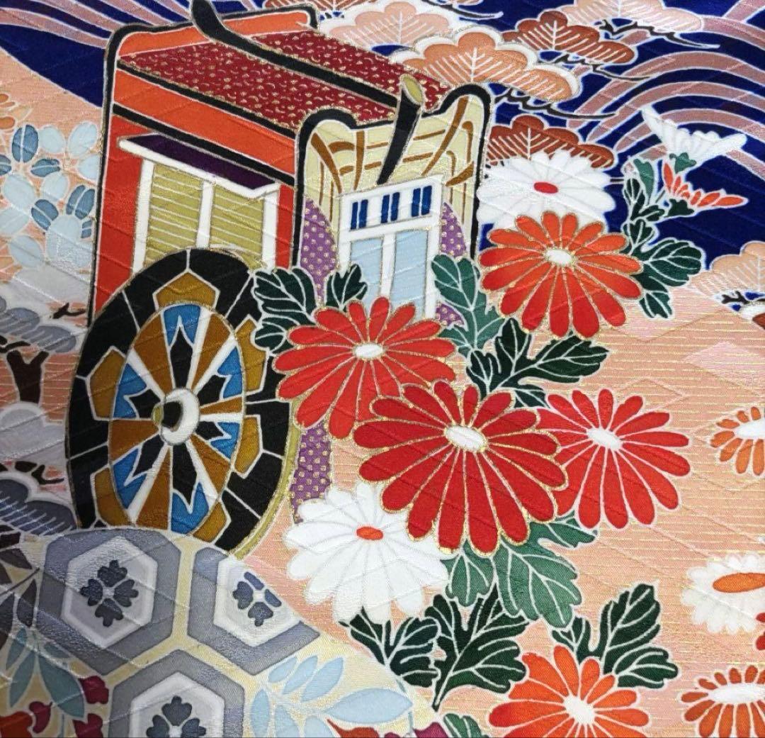 B456.pon2pan2☆犬オーダーお着物☆犬お引き摺りお着物☆犬お着物