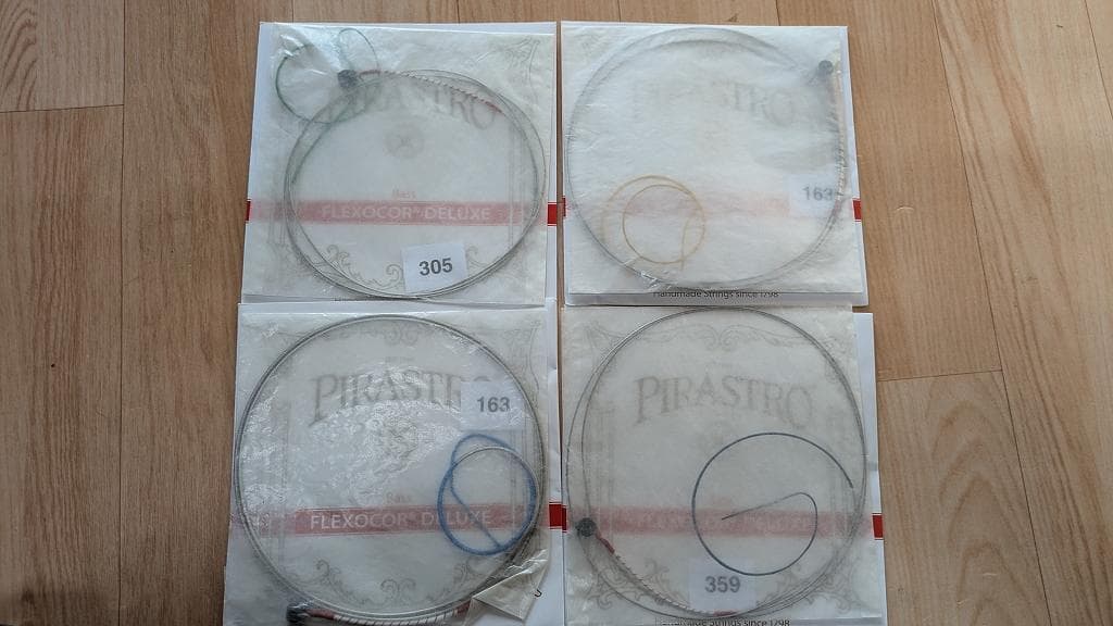 ピラスロ コントラバス弦 フレクソコア デラックス（ソロ弦.E.H.Fis）