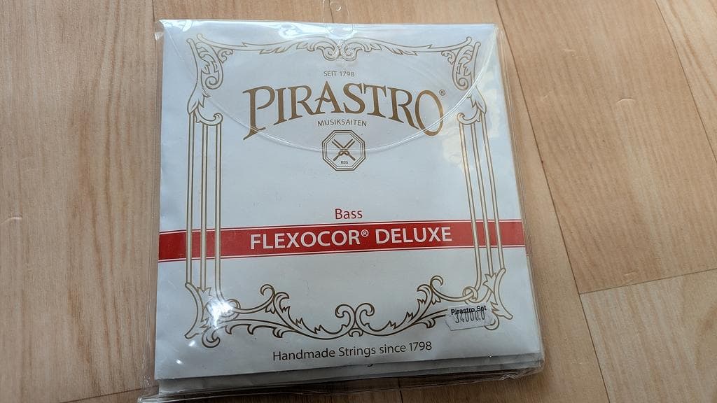 ピラスロ コントラバス弦 フレクソコア デラックス（ソロ弦.E.H.Fis）