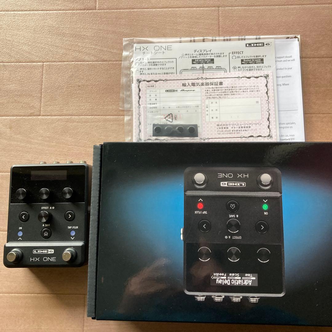 LINE6 HX ONE エフェクター　マルチエフェクター　マルチストンプ