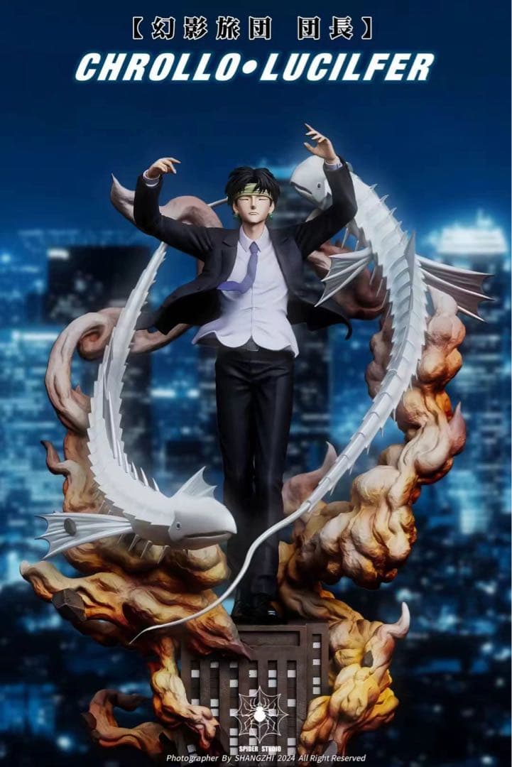 ハンター×ハンター クロロ フィギュア ガレージキット 1／6スケール