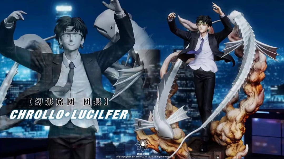 ハンター×ハンター クロロ フィギュア ガレージキット 1／6スケール