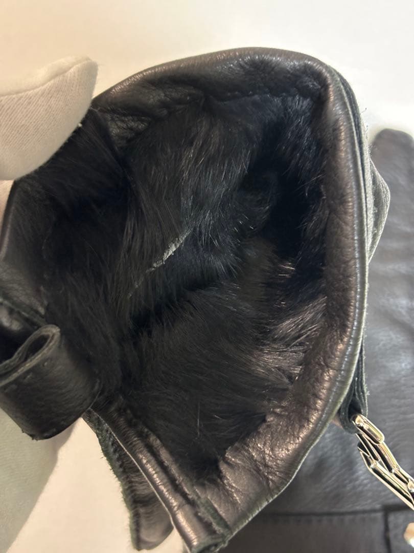 エルメス　メンズ　レザーグローブ