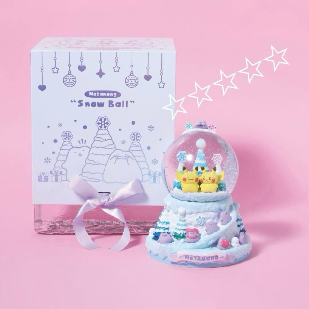 韓国公式　ポケモン　メタモン　スノードーム　スノーボール　限定グッズ