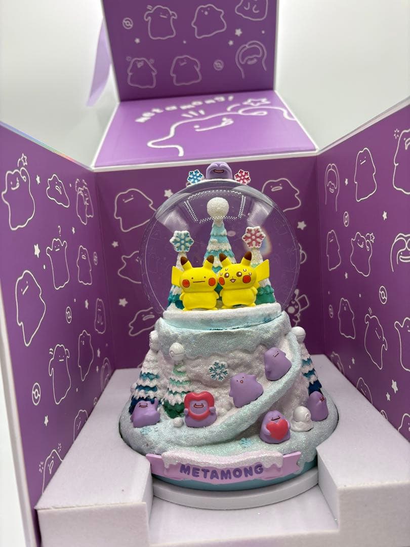韓国公式　ポケモン　メタモン　スノードーム　スノーボール　限定グッズ