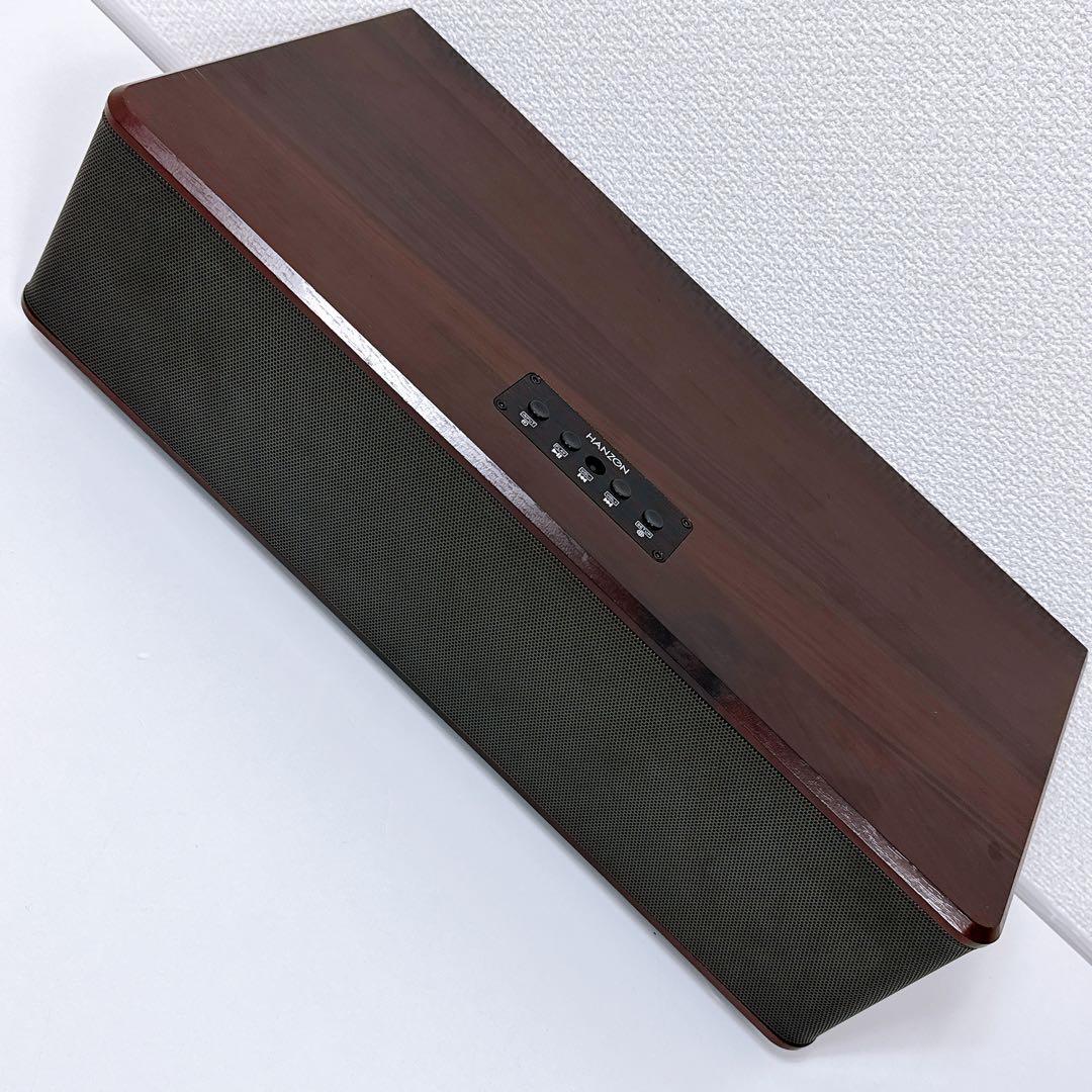 HANZON TX-80HD 木目調 カラオケスピーカー