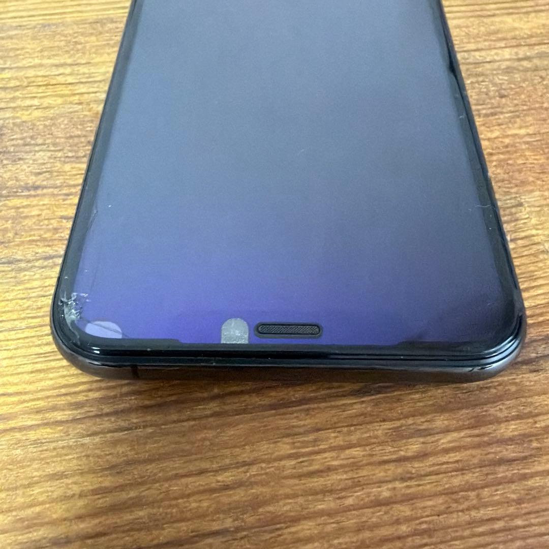 iPhone XS スペースグレ 64GB SIMフリー　純正充電器 イアフォン