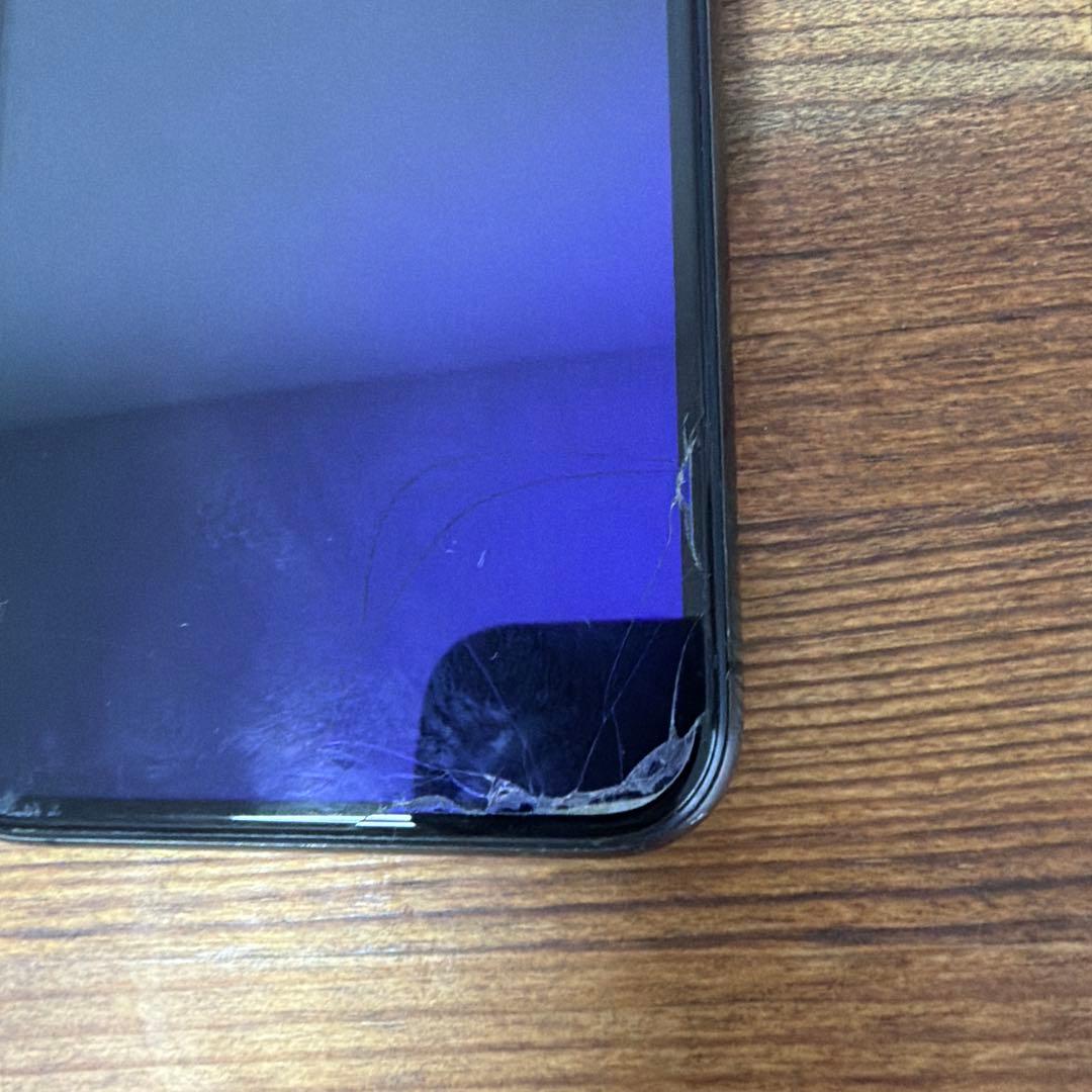 iPhone XS スペースグレ 64GB SIMフリー　純正充電器 イアフォン