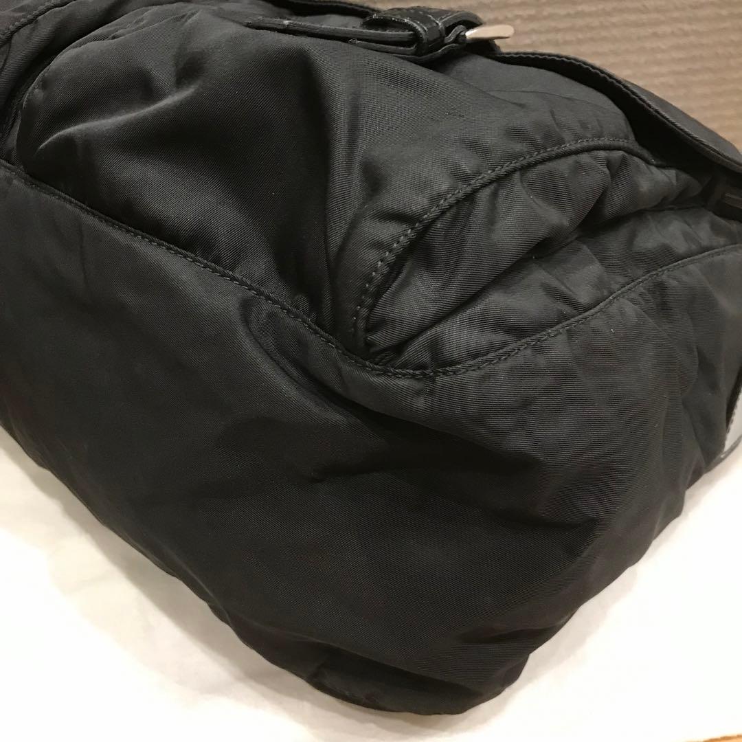 PRADA プラダ メッセンジャーバッグ ナイロン ブラック
