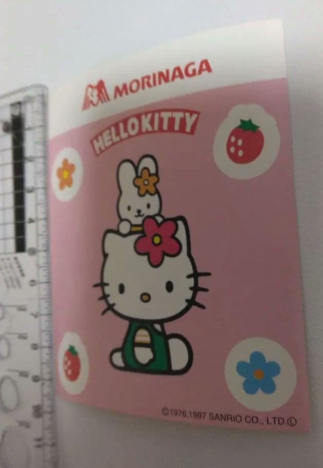 ハローキティ ステッカー モリナガ　レア