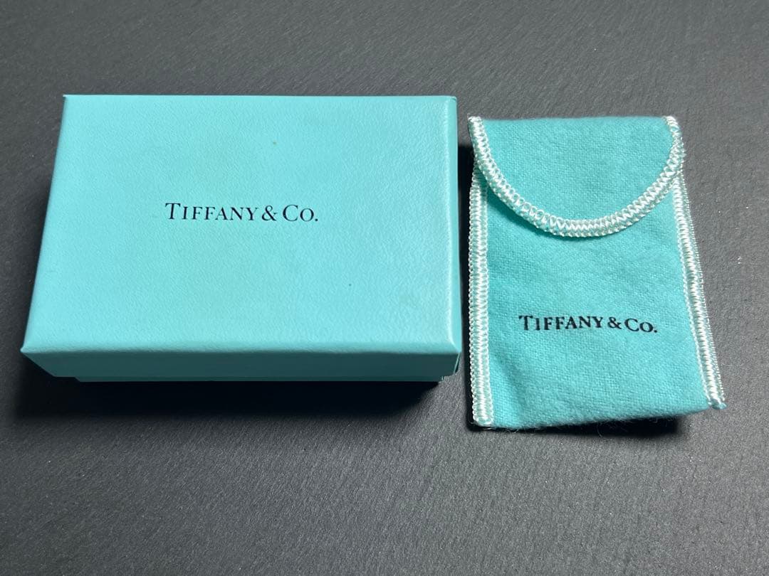 TIFFANY ティファニー グルーブドリング　14.5号 シルバー925