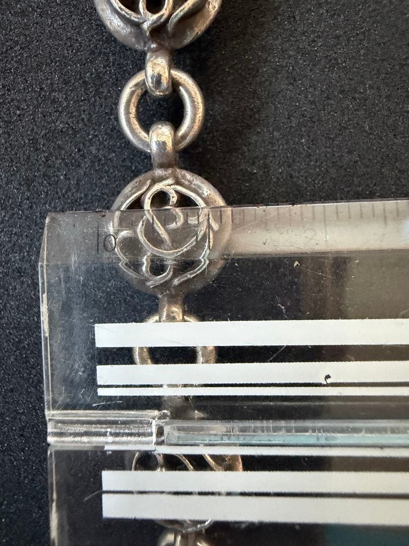 クロムハーツ　ウォレットチェーン ベルトループ　1ZIPウォレット　フローラル