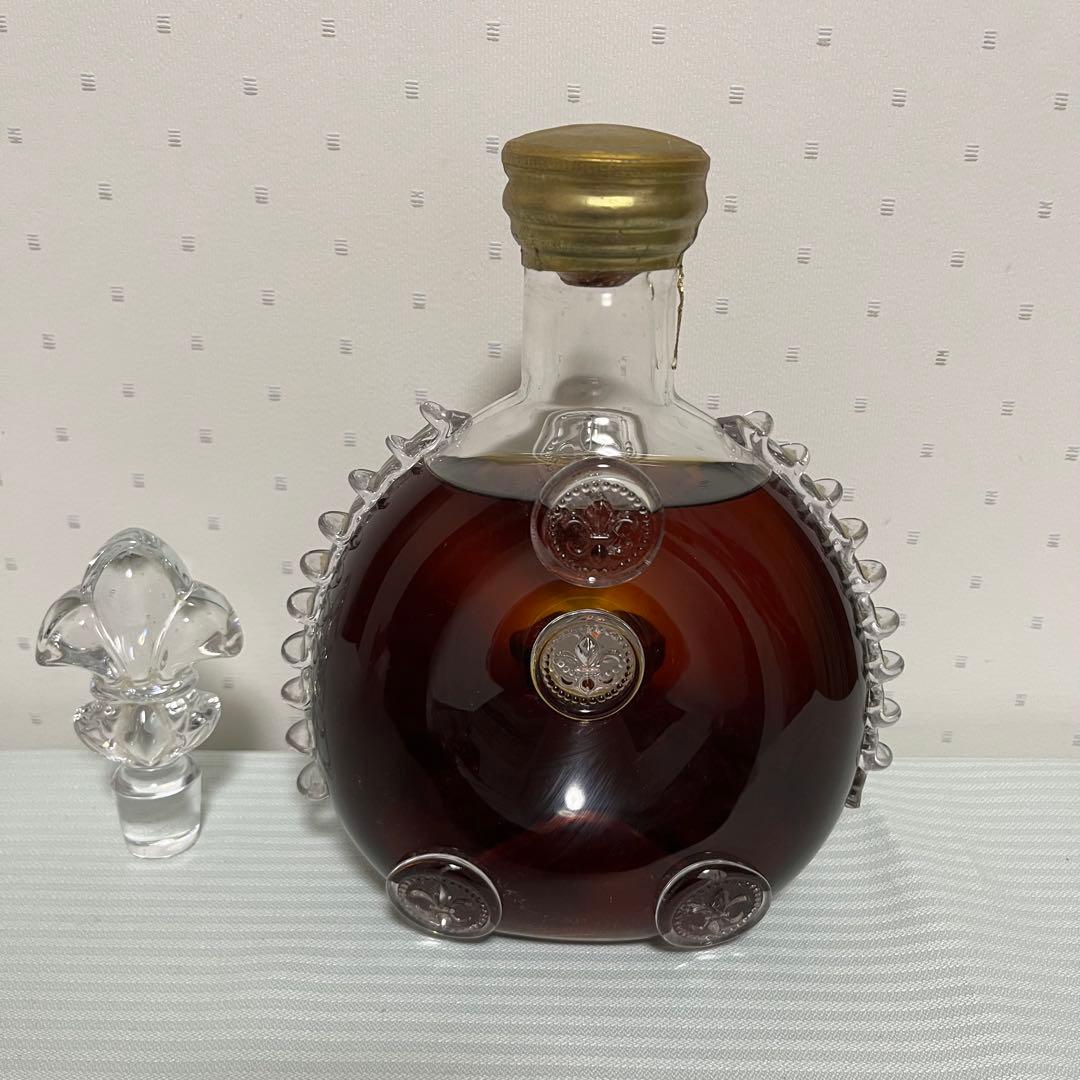 古酒【未開栓】レミーマルタン ルイ１３世 バカラクリスタルボトル　替え栓付き