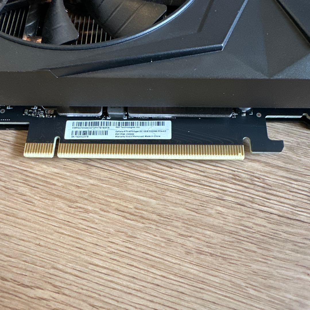 グラフィックボード・グラボ・ビデオカード PNY GeForce RTX 4070 SUPER 12GB