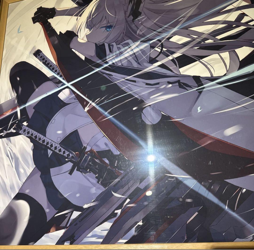 凪白みと アズールレーン アズレン 重桜 江風　複製原画　版画　ジークレー