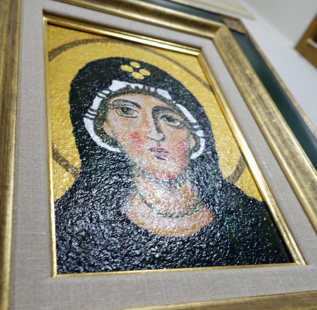 「聖母マリア祈り給え」SM/支援/有名国際展作家/小原雅夫