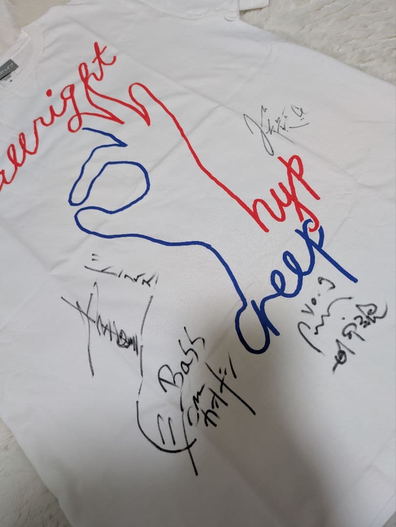 ★未着用★クリープハイプ　サイン入り　Tシャツ　Mサイズ