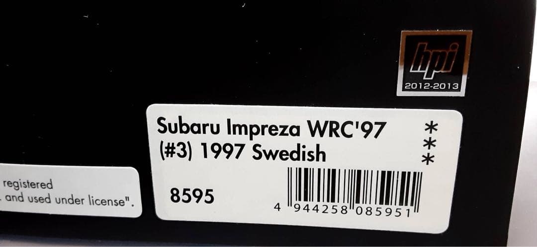 HPI hpi hpi-racing スバル　インプレッサ　ラリー