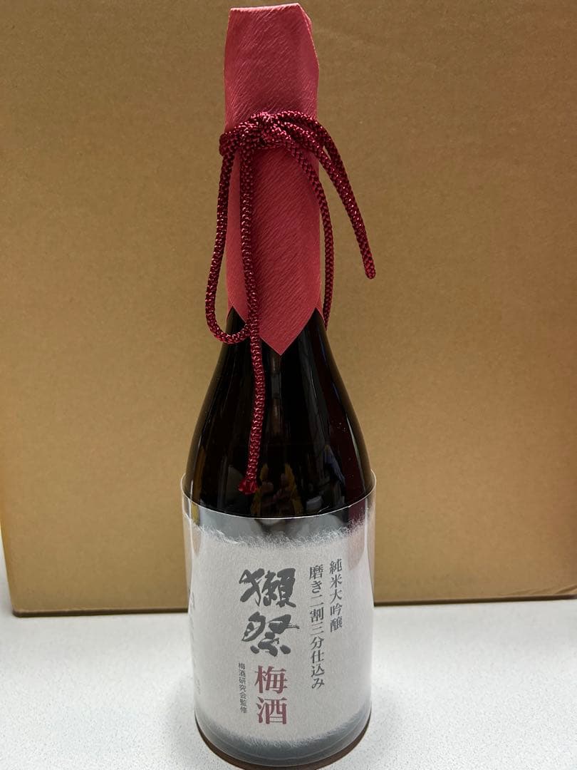 獺祭梅酒、純米大吟醸、磨き二割三分仕込みと魔王の梅酒