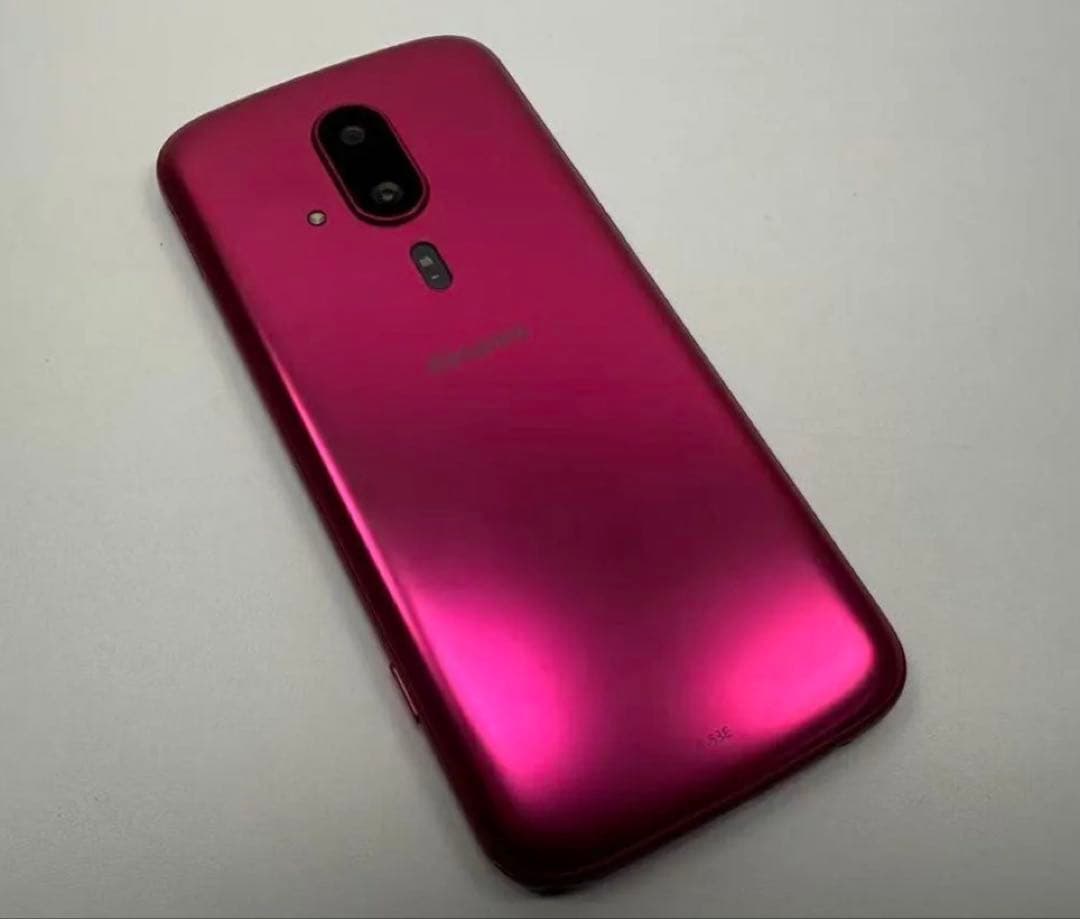 極美品 NTT docomo らくらくスマートフォン F-53E ピンク