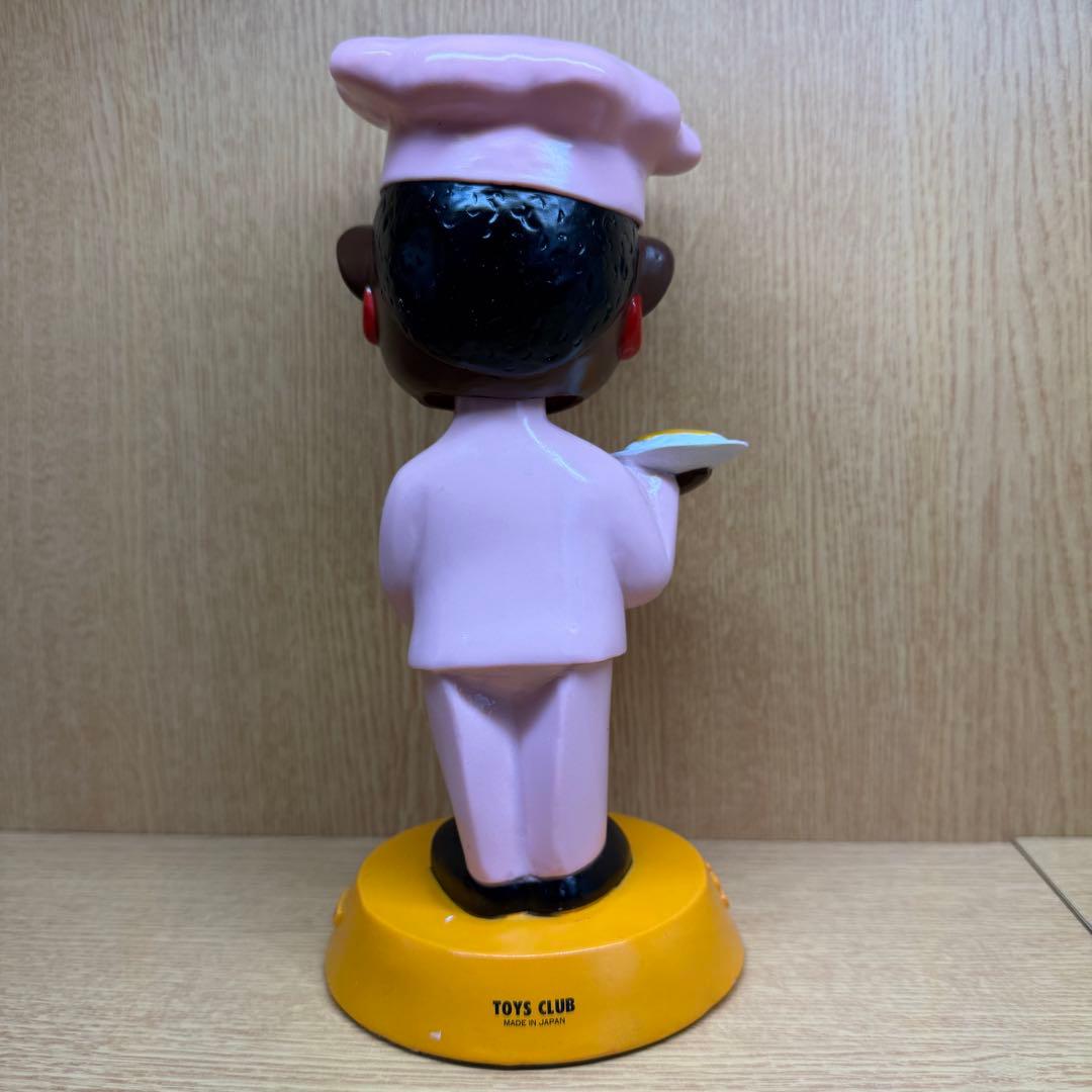 【オリエンタル坊や 中】首振り人形 カラーver.ピンク 箱付き