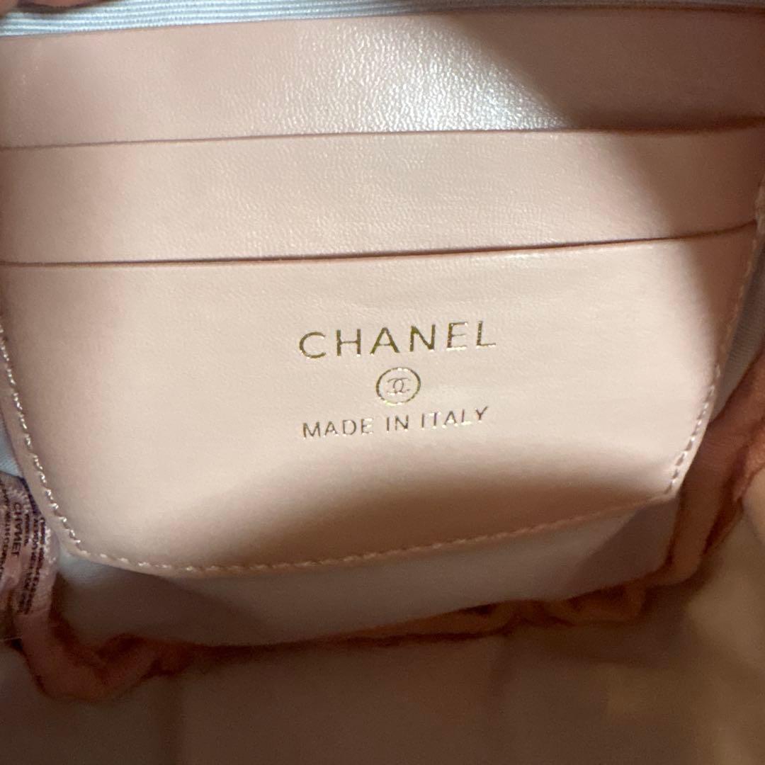 CHANEL非売品メイクアップバッグ ピンク ツイード