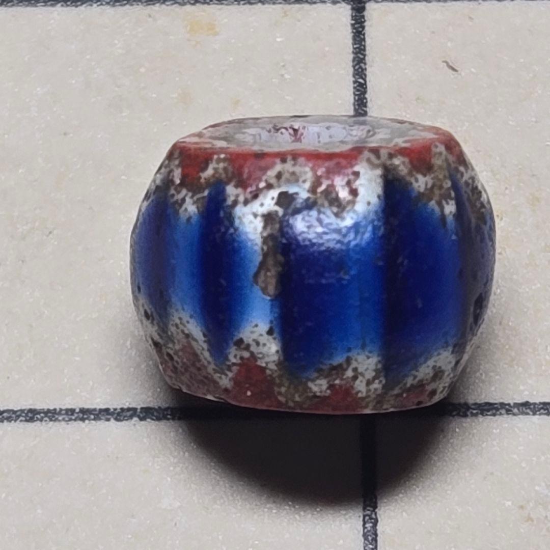 小粒　良雰囲気　7層シェブロンビーズ　goro's等のカスタムに　8