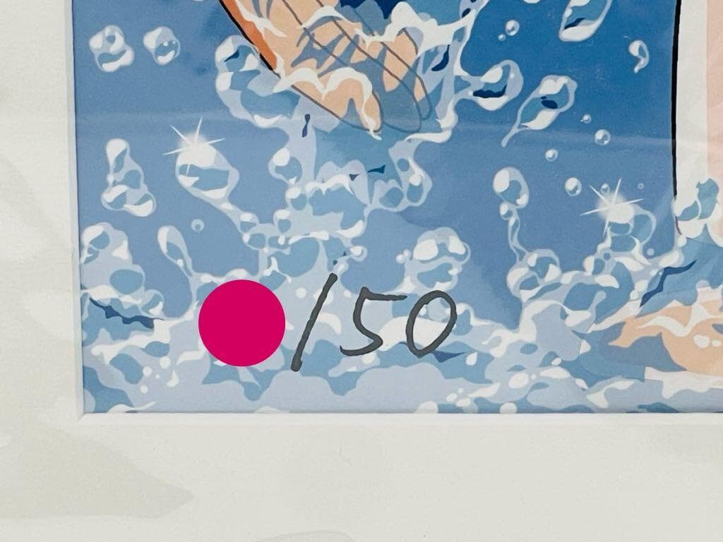 あ*ご様 ときめきメモリアル 藤崎詩織 水着 ジグレー版画 限定50枚 KONA