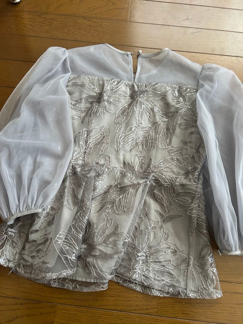 Lejaペプラムパーティードレス Mサイズ