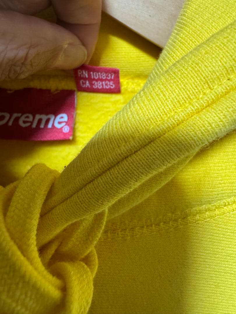 トップス Supreme Bandana Box Logo Hooded Yellow