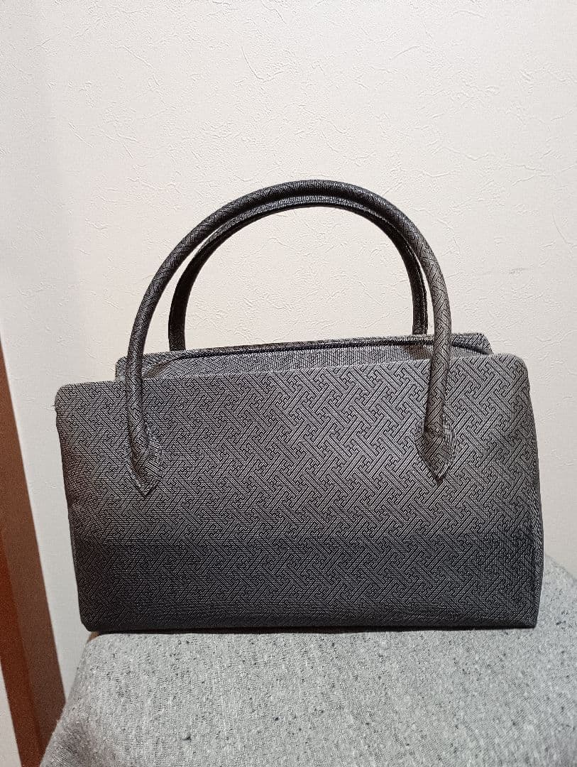 12/15まで気まぐれセール☆断捨離♡利休バッググレーうるし箔