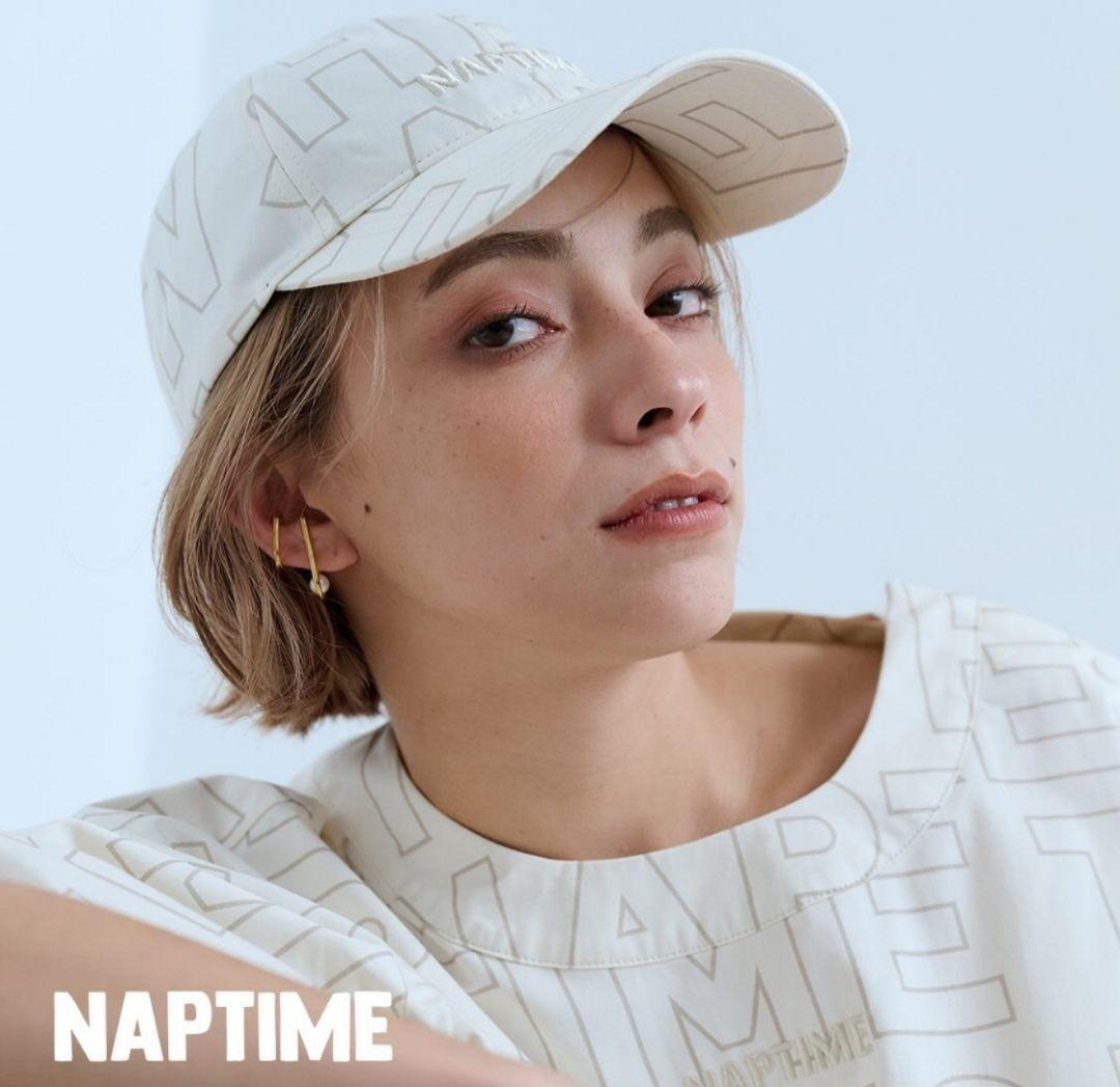 Nissy　Naptime　キャップ　総柄　2025SS