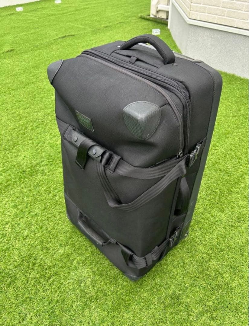 (掲載4日まで)BURTON 116L ブラックキャリーバッグ
