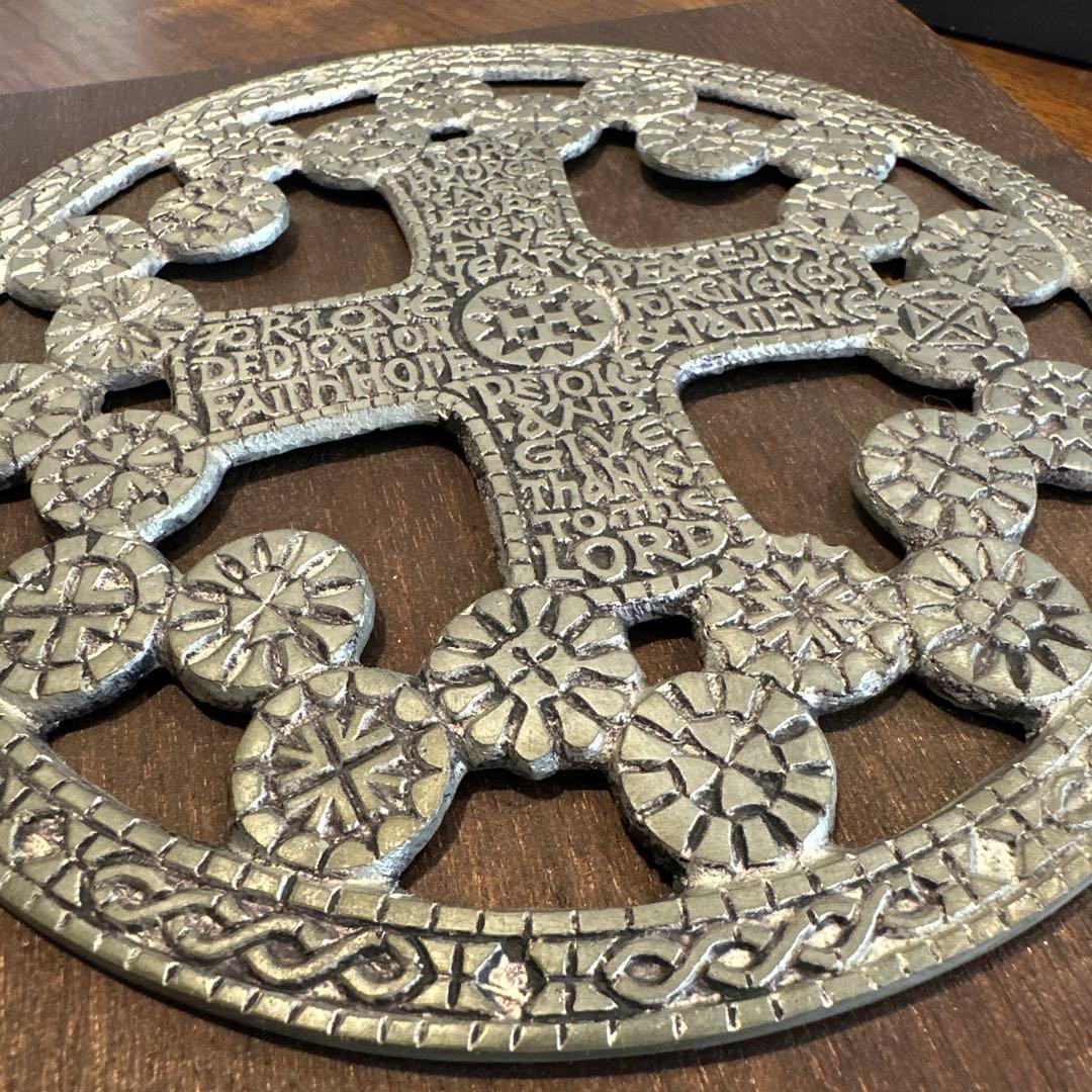 1968年Terra Sancta Guild ミッドセンチュリー壁掛け 十字架