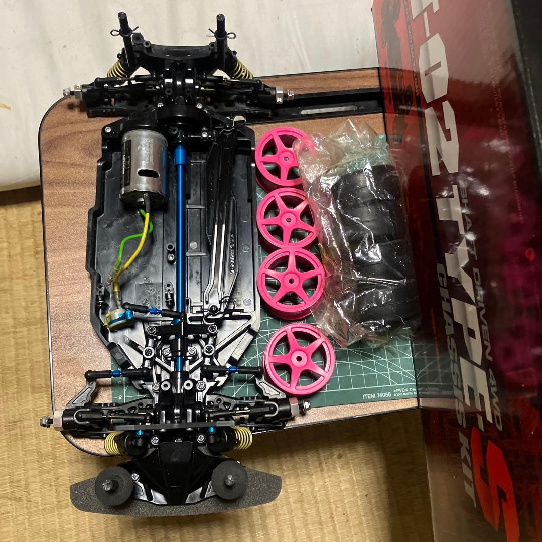 れんさま専用。tt02タイプS中古美品68Tハイスピードギア付き。