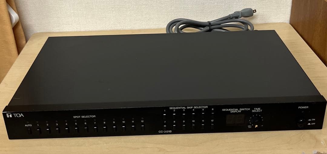 【希少】TOA CC-3121Bシーケンシャルスキップセレクター
