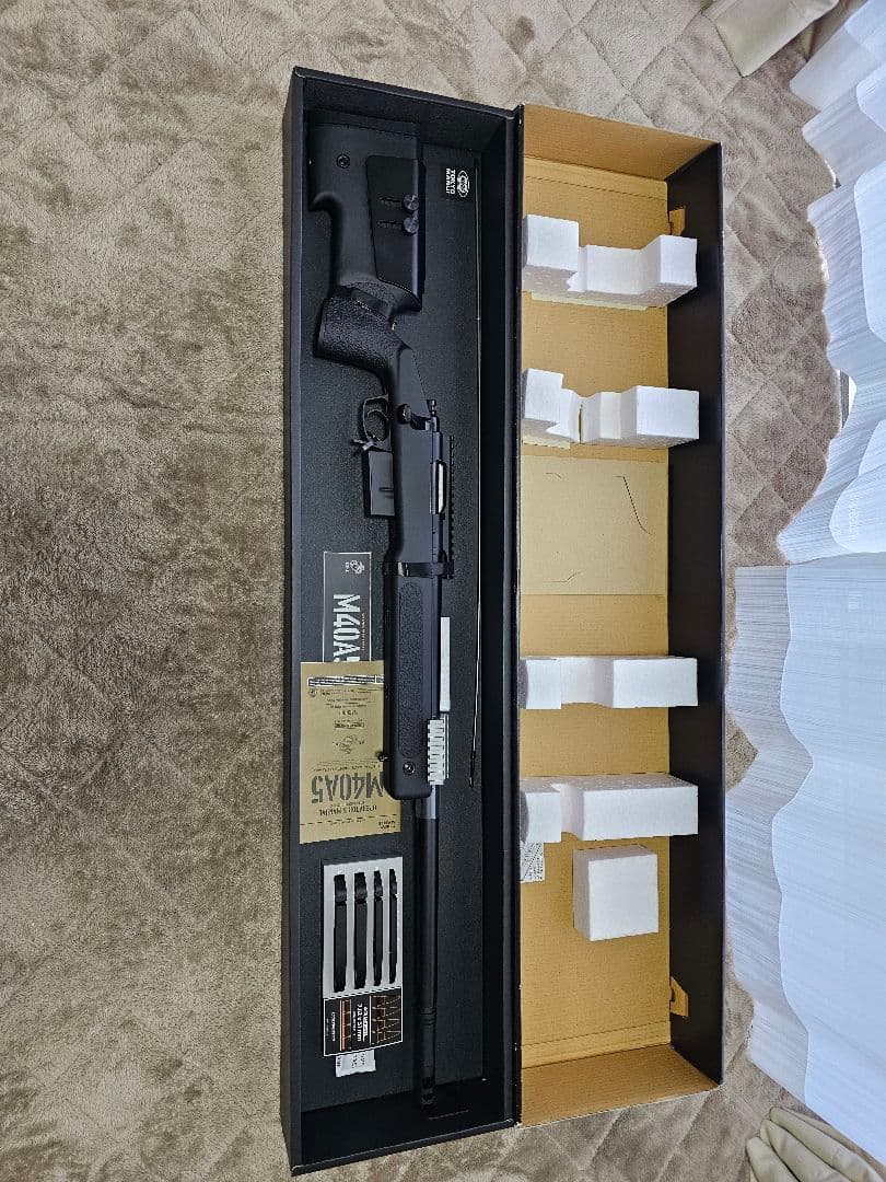 東京マルイM40A5 ボルトアクションエアーライフル(ブラックストック)
