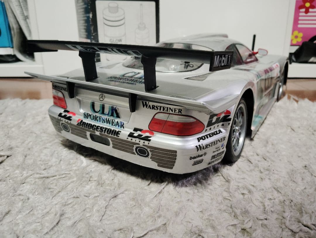 タミヤ 1/10 メルセデスベンツ CLK GTR スポーツウェアー TG10