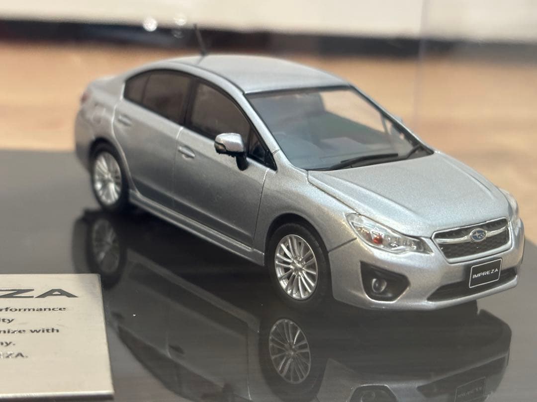 非売品　SUBARU 成約記念品 スバルインプレッサ　1/43 ミニカー