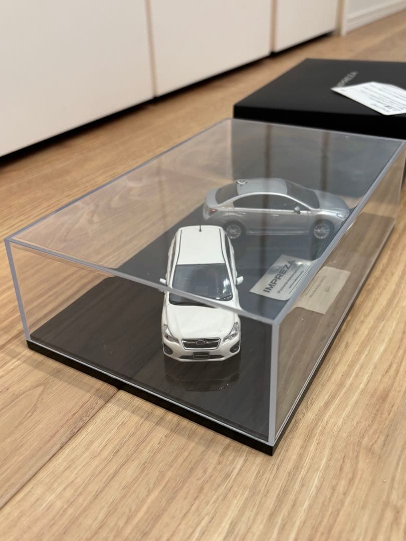 非売品　SUBARU 成約記念品 スバルインプレッサ　1/43 ミニカー